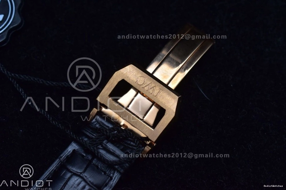 Genuine) Strap Best A7750 IW371482 as Black 444 Practical on Portuguese 1:1 Leather Edition (Same Thickness ZF Chrono 0115